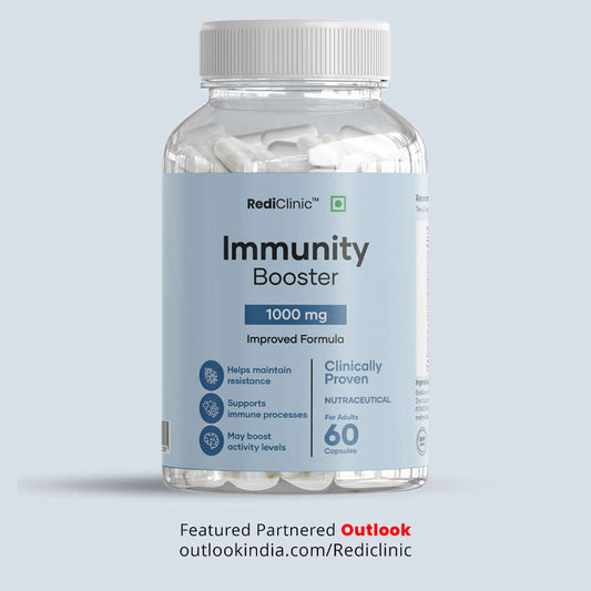 RediClinic T & B Cell Immunity Support Supplement with Emblica Officinalis and Echinacea | 60 Capsules