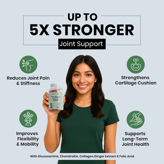 RediClinic Joint Support Supplement: Powerful Blend of Glucosamine, Chondroitin & Collagen for Better Joint Health