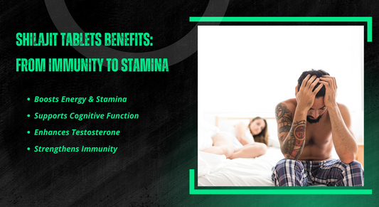 Shilajit Tablets Benefits: From Immunity to Stamina