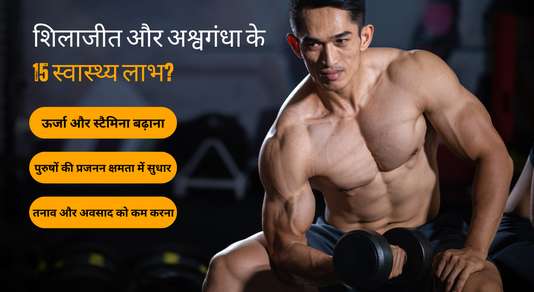 शिलाजीत और अश्वगंधा के 15 स्वास्थ्य लाभ?