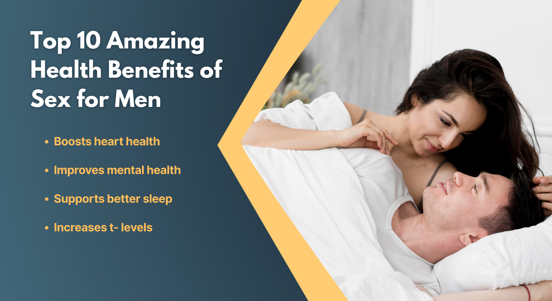 Top 10 Amazing Health Benefits of Sex for Men