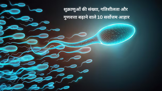 शुक्राणुओं की संख्या, गतिशीलता और गुणवत्ता बढ़ाने वाले 10 सर्वोत्तम आहार