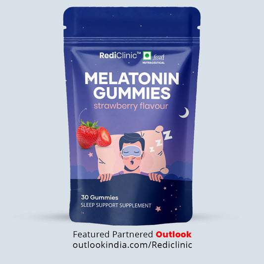 RediClinic Melatonin Sleep Gummies – Natural, Non-Habit Forming Support for Deep & Restful Sleep