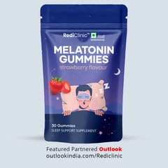 RediClinic Melatonin Sleep Gummies – Natural, Non-Habit Forming Support for Deep & Restful Sleep