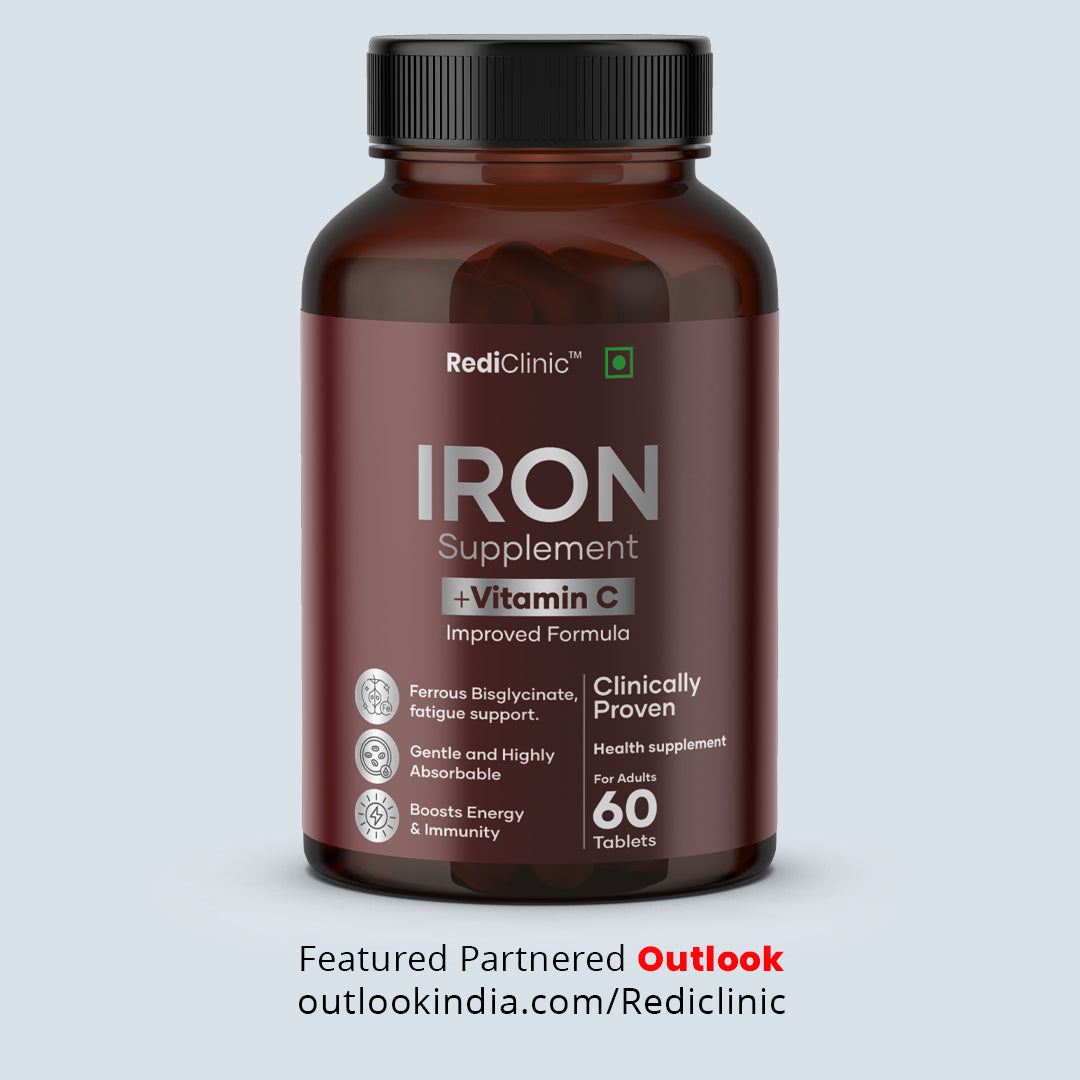 RediClinic Iron + Vitamin C (Improved Formula) | 60 Tablets