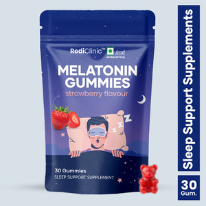RediClinic Melatonin Sleep Gummies – Natural, Non-Habit Forming Support for Deep & Restful Sleep