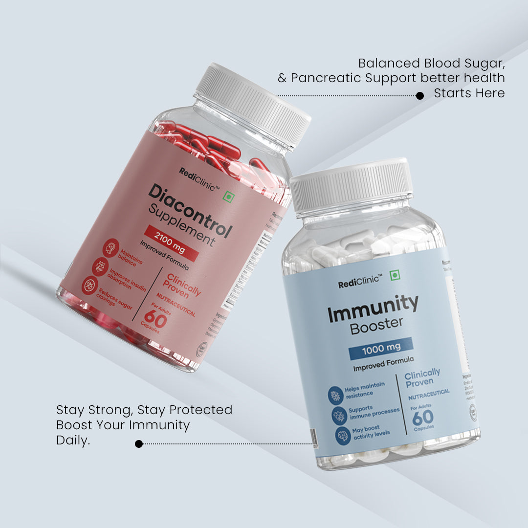 RediClinic ImmunoDia | India’s No.1 Dual Power for Immunity & Diabetes Support