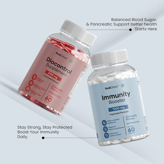 RediClinic ImmunoDia | India’s No.1 Dual Power for Immunity & Diabetes Support