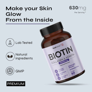 Biotin Collagen & keratin Capsules