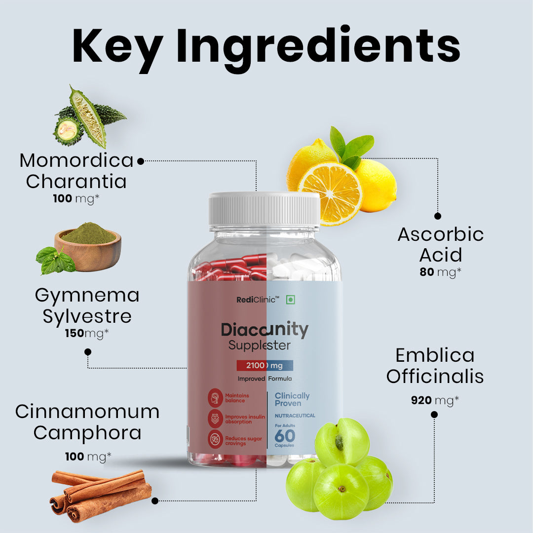 RediClinic ImmunoDia | India’s No.1 Dual Power for Immunity & Diabetes Support