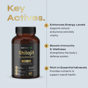 Shilajit Supplement Capsules