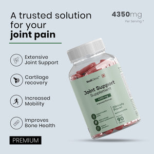 RediClinic Joint Support Supplement: Powerful Blend of Glucosamine, Chondroitin & Collagen for Better Joint Health