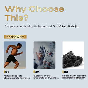 Shilajit Supplement Capsules