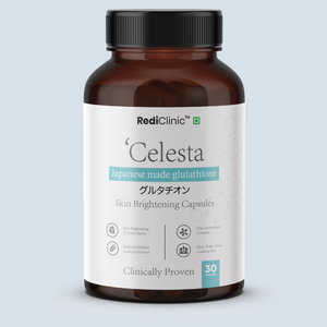 Rediclinic Celesta : 100% Pure Japanese Glutathione with Vitamin C for Radiant Skin