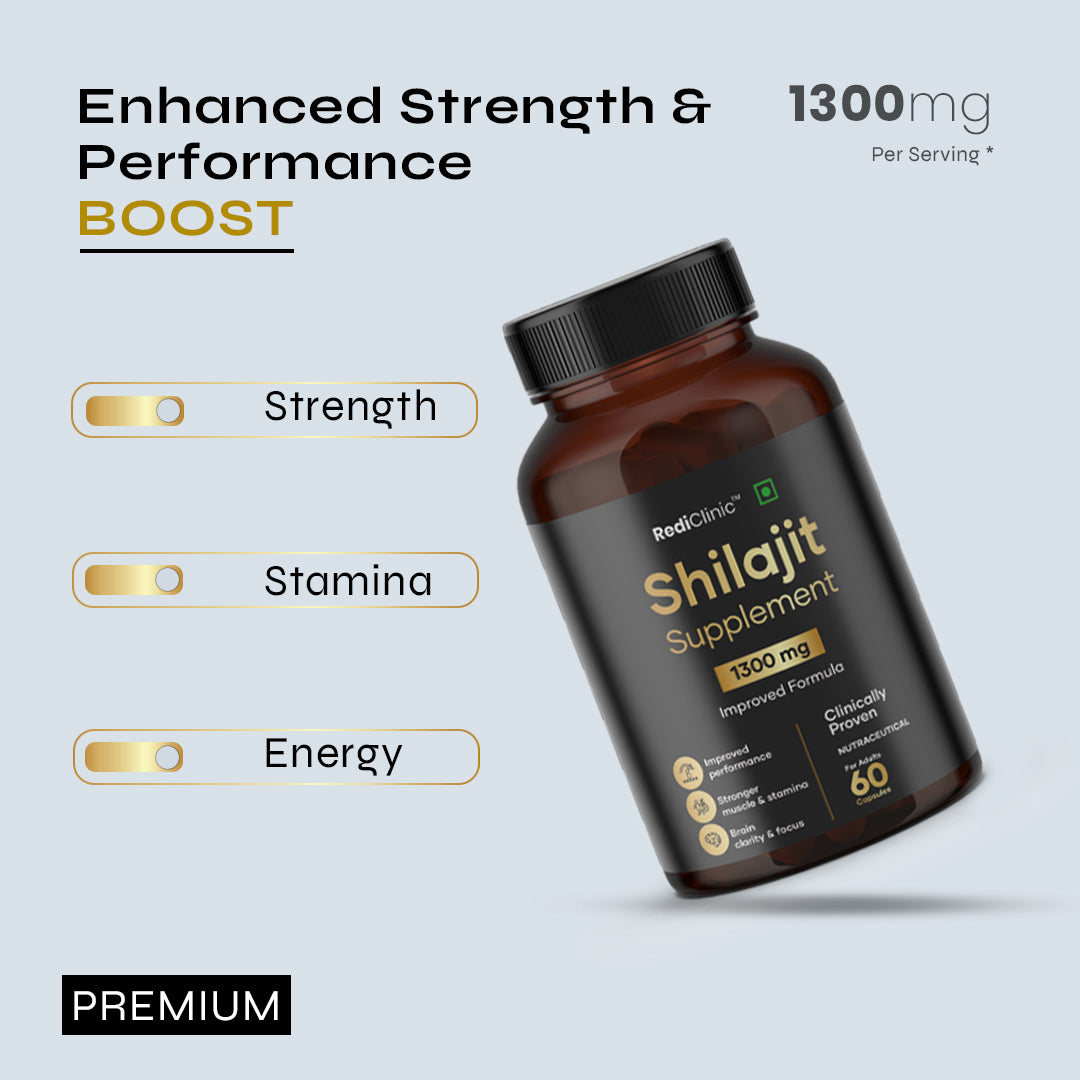 Shilajit Supplement Capsules