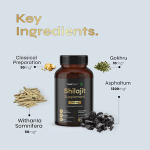 Shilajit Supplement Capsules