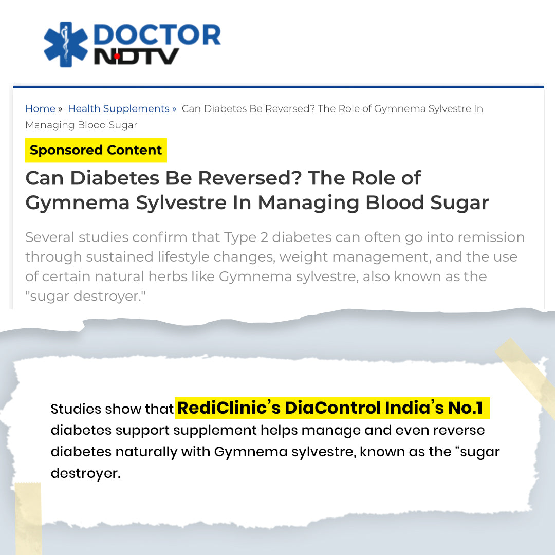 RediClinic ImmunoDia | India’s No.1 Dual Power for Immunity & Diabetes Support