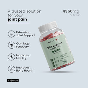 RediClinic Joint Support Supplement: Powerful Blend of Glucosamine, Chondroitin & Collagen for Better Joint Health