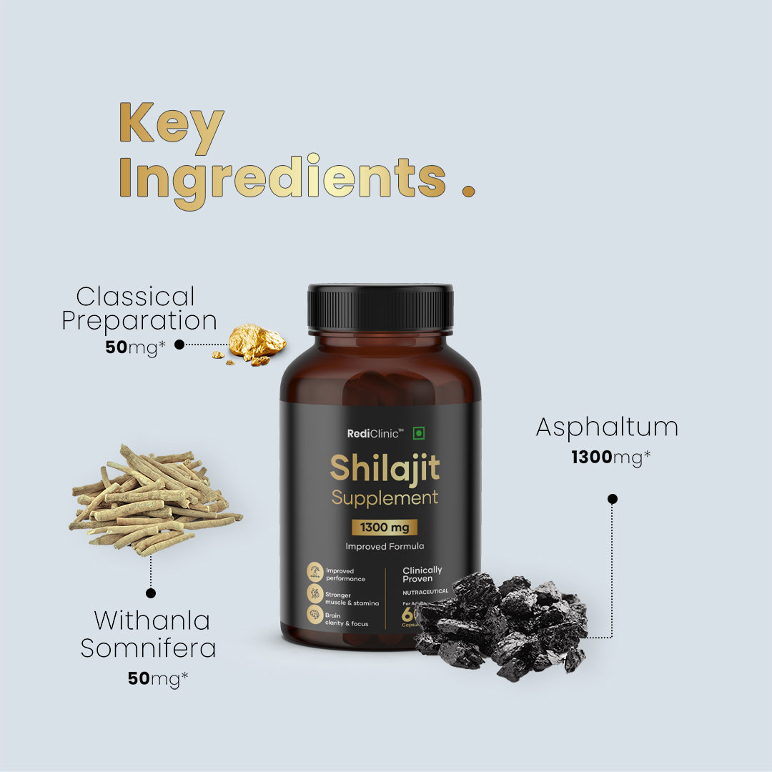 RediClinic Sudh Shilajit Capsules