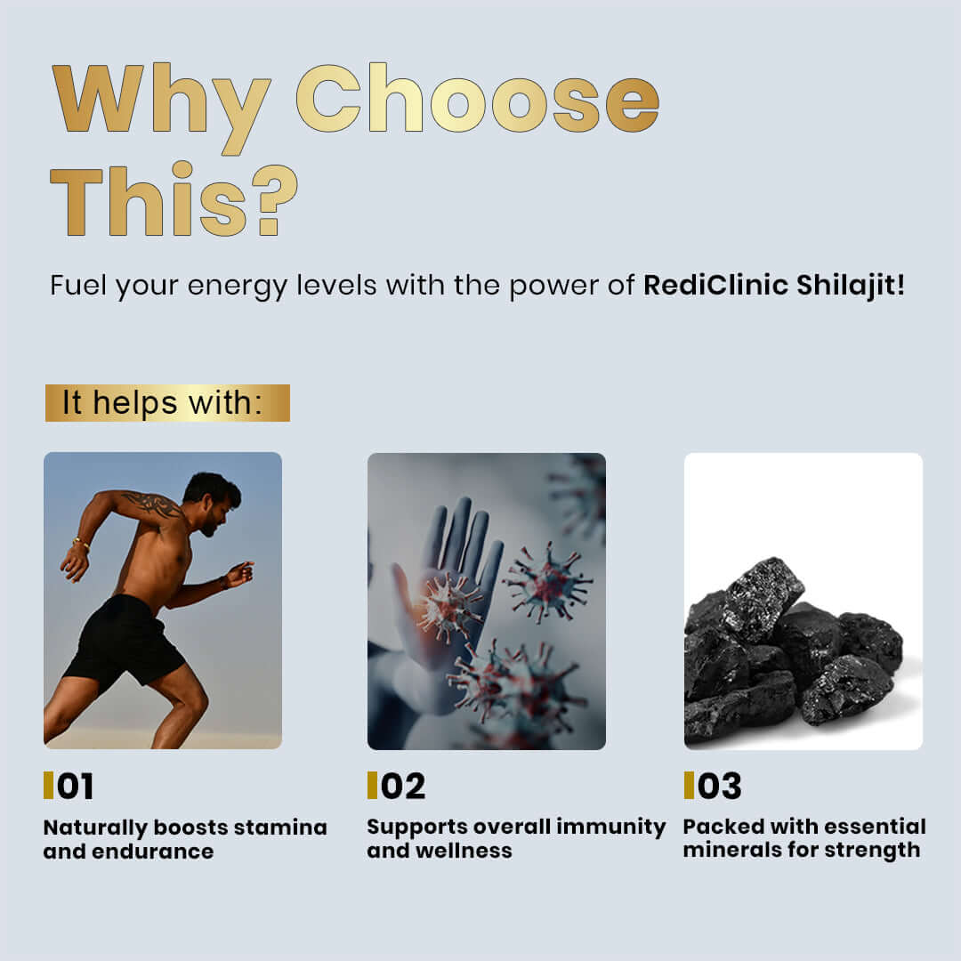 रेडिक्लिनिक दिव्या रस शिलाजीत - 1300 मिलीग्राम शुद्ध एस्फाल्टम की शक्ति | 18,000 फीट की हिमालयी ऊँचाई से निकाला गया | 15 से अधिक जड़ी-बूटियों से समृद्ध